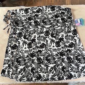 Reel legends convertible skirt / top sz 3X